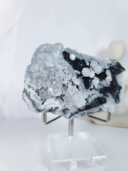 Coin Calcite x Sphalerite