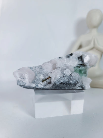 Coin Calcite x Fluorite